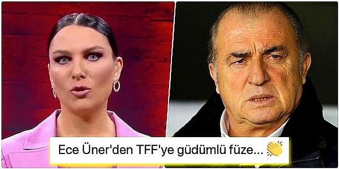 Ece Üner, Fatih Terim'in Koronavirüse Yakalanmasına Sebep Olan Türkiye Futbol Federasyonu'na Demediğini Bırakmadı!