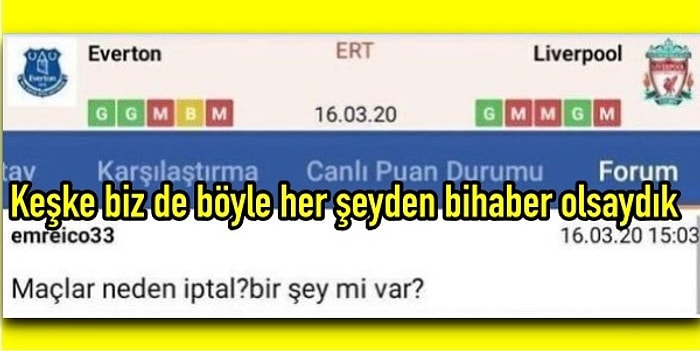 Neredeyse Tüm Spor Etkinliklerinin Durduğu Bu Günlerde Yüzümüzü Güldüren Fantastik Maçkolik Forum Yorumları