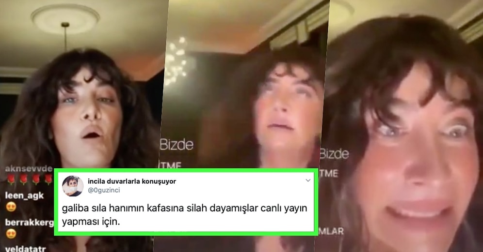 Sıla'nın Canlı Yayını Kapattığını Sanarak Yaptığı 'Kurtuldum' Hareketi Herkesi Dumura Uğrattı