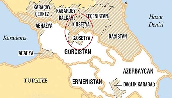 Kafkasların en eski halklarından birisi olan Osetler, en merkezi yere yerleştikleri için uzun yıllar boyunca birçok devletin hedefi haline geldi.