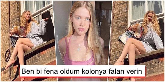 Evden Çıkamayınca Penceresine Çıkan Serel Yereli'nin Karantina Pozlarına Gelen Birbirinden Komik Tepkiler