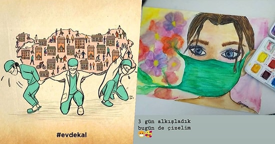 Sağlık Çalışanlarına Teşekkürlerini Bir Fotoğraf veya Video ile Paylaşarak Onlara Minnetimizi Gösteren Takipçilerimiz