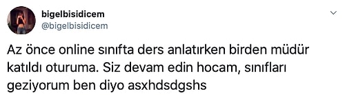 Koronavirüs Nedeniyle Başlanan Uzaktan Eğitim Sürecinde Yaşadıklarıyla Hepimizi Güldüren Öğretmenlerimiz