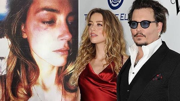 Amber Heard, evlilikleri süresince Depp'ten defalara kez şiddet gördüğünü iddia etmişti.