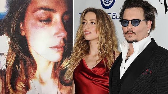 Amber Heard, evlilikleri süresince Depp'ten defalara kez şiddet gördüğünü iddia etmişti.