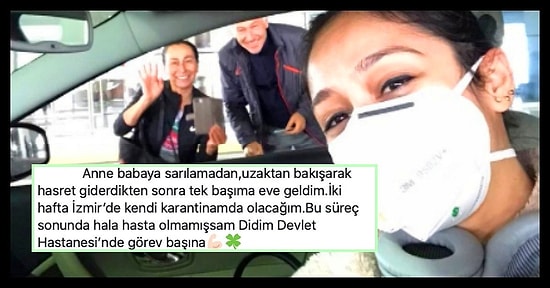 Bizim İçin Canla Başla Mücadele Edip Gecesini Gündüzüne Katan Sağlık Çalışanlarımızdan Paylaşımlar