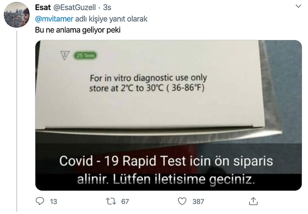 Ancak alttaki yazıyla sosyal medyanın çoğunluğunu inandıramamış izlenimi verdi.