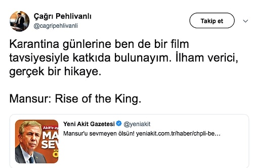 Mansur Yavaş Yeni Akit'e Sağlık Kiti Göndermeyince Akit'in Gazeteye Attığı Manşet Bomba Etkisi Yarattı