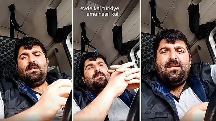 Paylaştığı TikTok Videosunda 'Beni Virüs Değil Senin Düzenin Öldürür' Diyen TIR Şoförüne Yurt Dışı Yasağı