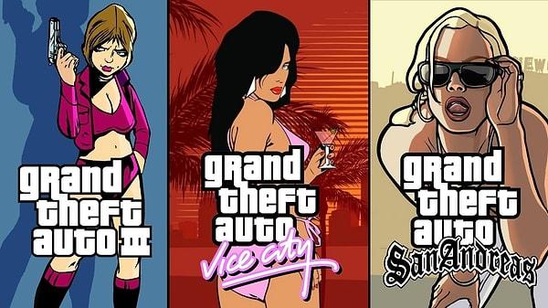 2. Grand Theft Auto 3 - Vice City - San Andreas