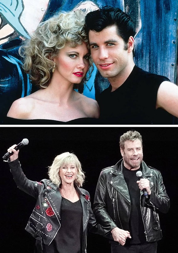 5. Оливия Ньютон и Джон Траволта (Бриолин)