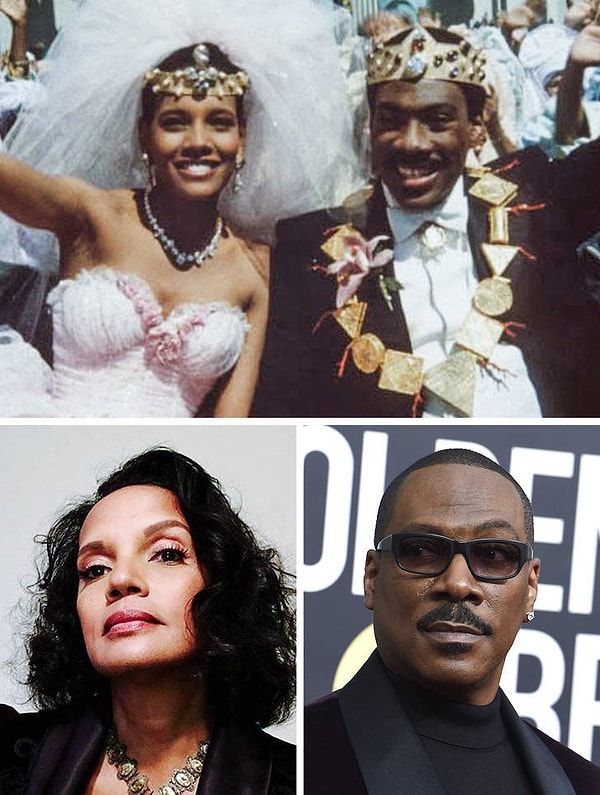 14. Шери Хедли и Эдди Мерфи (Поездка в Америку)