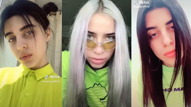 Şarkının ve Billie Eilish'in başarısı elbette taklitleri de beraberinde getirdi.