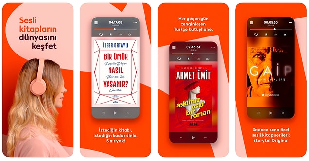 9. Storytel: Sesli Kitaplar