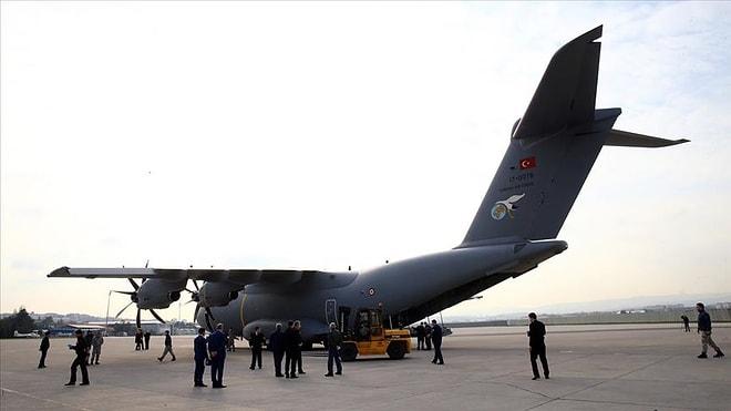 Çeşitli Sağlık Malzemeleri Gönderildi: Ankara'dan Havalanan Uçak İspanya'ya İniş Yaptı