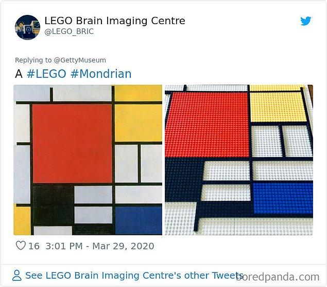 30. Lego'dan Mondrian