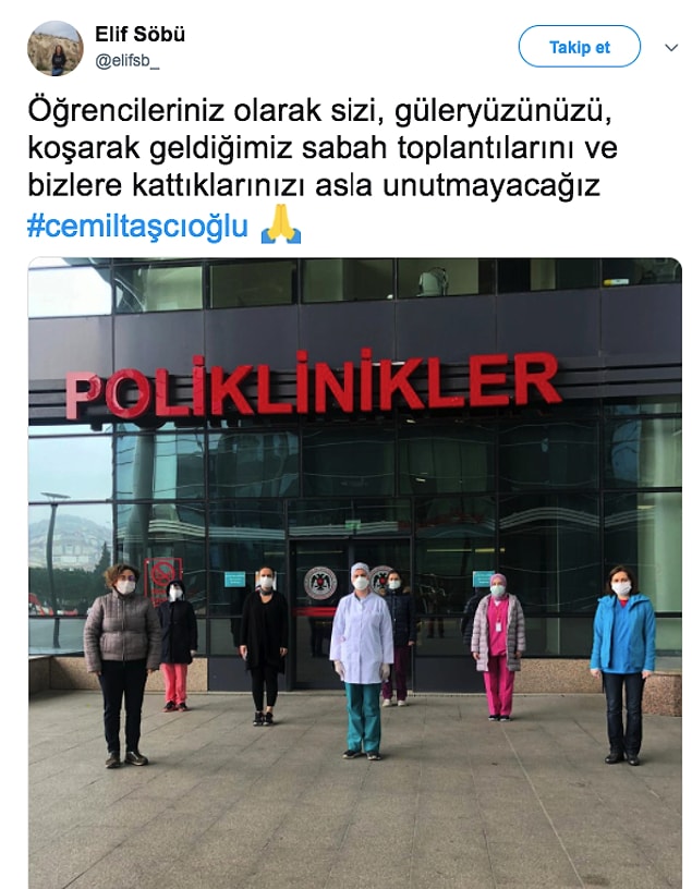 Kendisini Mesleğine Adayan ve Koronavirüs Sebebiyle Kaybettiğimiz Prof. Dr. Cemil Taşçıoğlu'na Saygı Duymak İçin Çok Sebebimiz Var