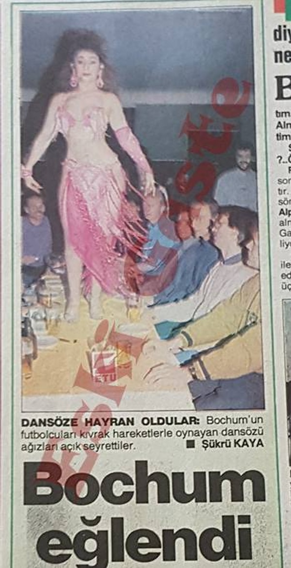 6. Almanlara dansöz şoku...