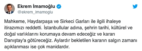 Karar Danıştay'a Taşınacak: İBB'nin Haydarpaşa ve Sirkeci Garları İçin Mahkemeye Yaptığı Başvuru Reddedildi