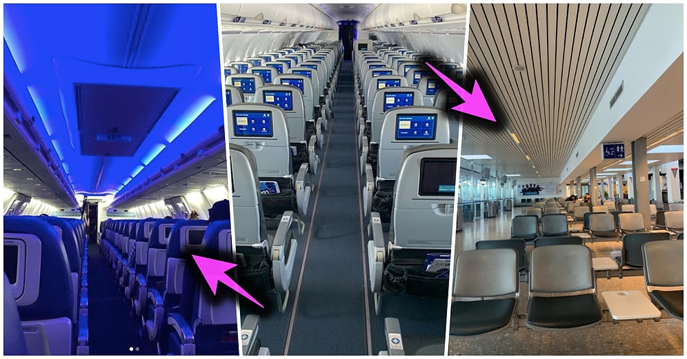 Durdurulan Uçuşların Ardından Havaalanlarının ve Uçakların Bugün Geldiği Hali Gözler Önüne Seren Paylaşımlar