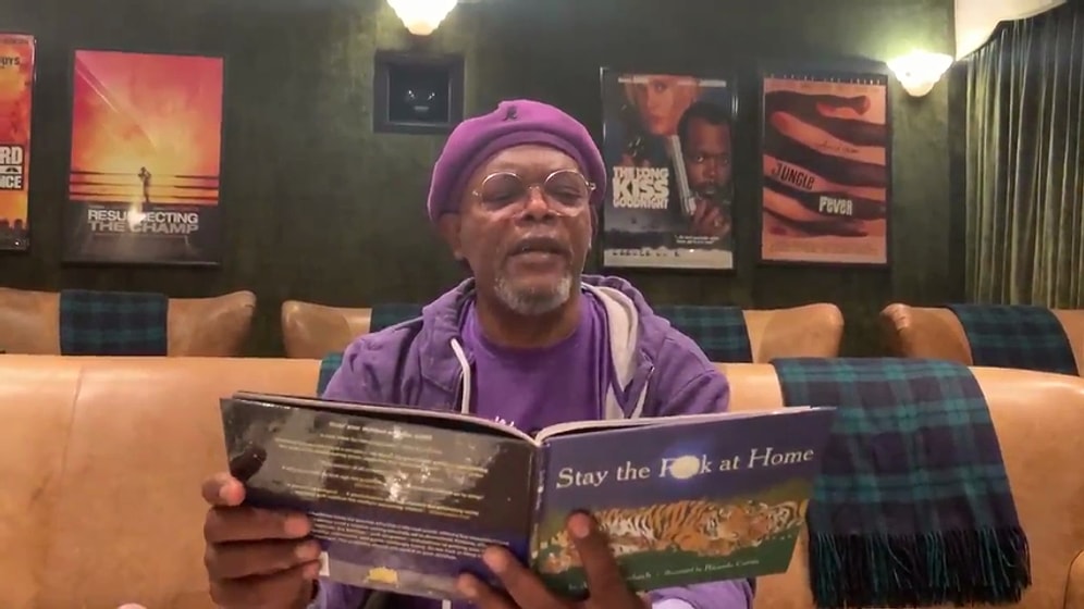Samuel L. Jackson'dan Oldukça Sert Evde Kal Mesajı: 'Stay The F*ck Home'
