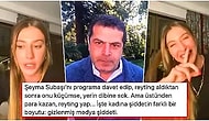 Birbirlerine Girdiler! Şeyma Subaşı'nı Canlı Yayına Davet Edip Ardından da Demediğini Bırakmayan Cüneyt Özdemir Tepkilerin Odağında