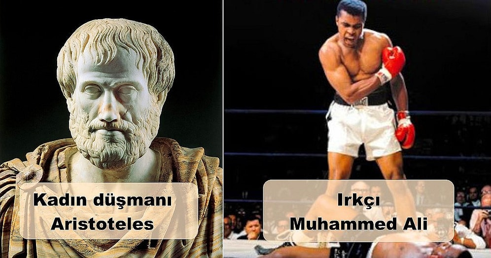 Daha Önce Bu Eksik, Karanlık ve Çirkin Taraflarını Hiç Duymadığınız Tarihe İsmini Kazımış 22 Ünlü