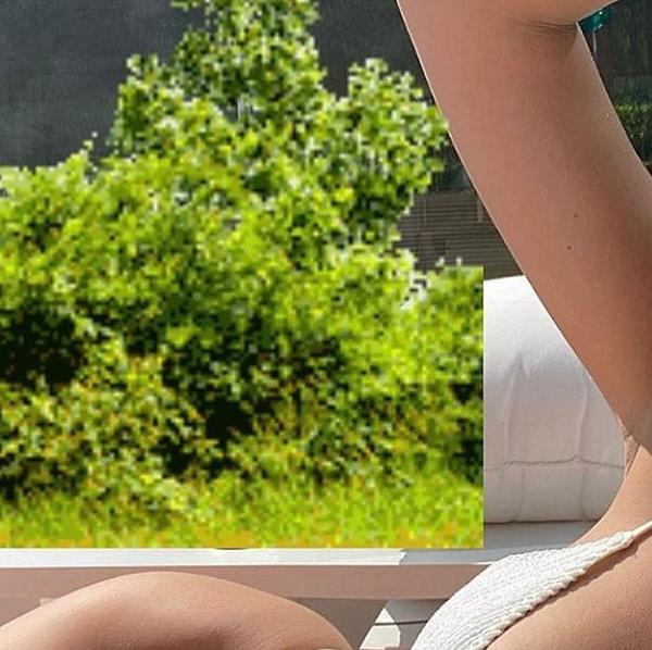 14. Bella Hadid'in yaptığı ilginç photoshop, görenlerin gözlerini kanattı.