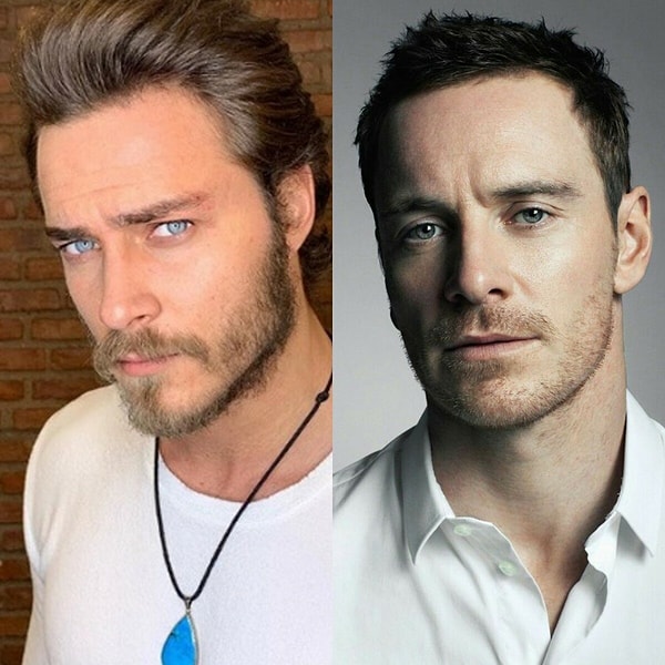 10. Актеры Бурак Челик и Майкл Фассбендер