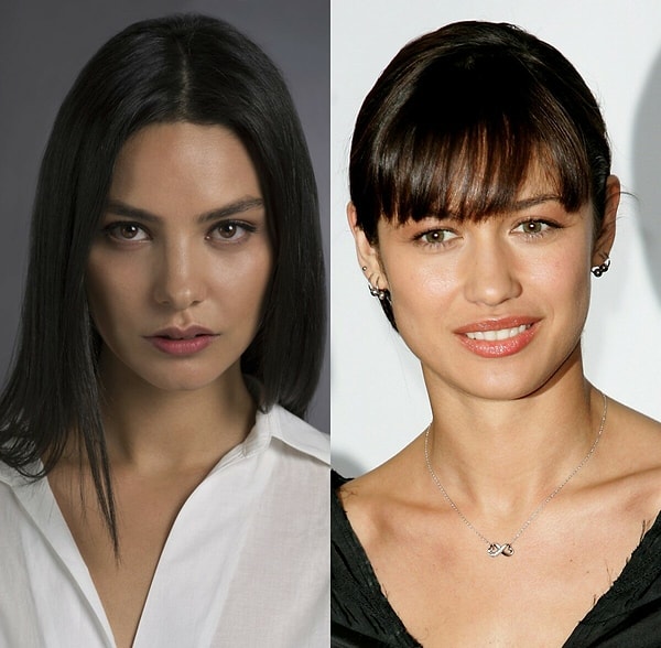 2. Актрисы Хазал Филиз и Ольга Куриленко