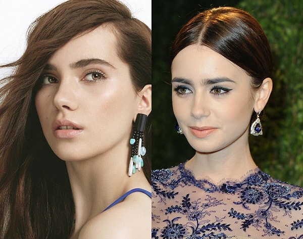 5. Актрисы Альмила Ада и Лили Коллинз