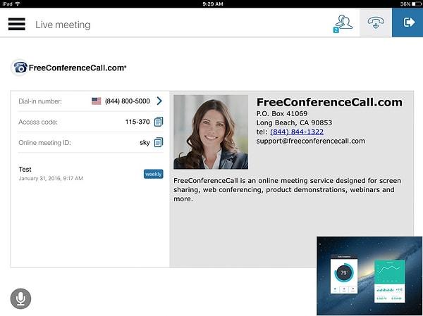 6. Free Conference Call