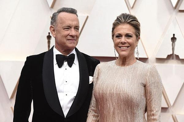 22. Tom Hanks ve eşi Rita Wilson
