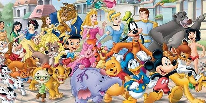 Bu Renkler Hangi Disney Karakterlerinin Rengi?