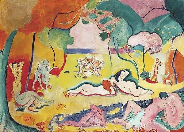 Matisse, arkadaşı olan Avustralyalı ressam John Peter Russell'ın 1897'de Vincent van Gogh'un çalışmalarından ilham alarak ortaya çıkardığı resimler sayesinde sanatsal yönde bir diğer geçiş sürecine girdi.