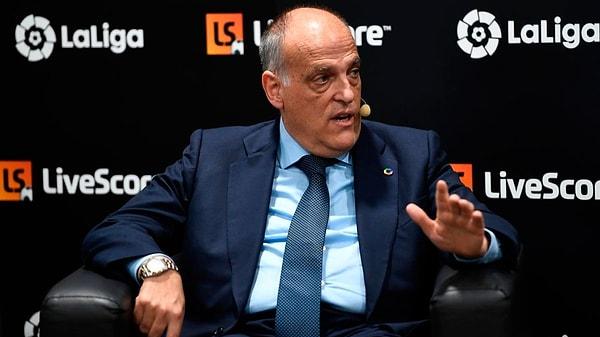 19. LaLiga başkanı Javier Tebas, sezonun tekrar başlamaması durumunda 1 milyar Euro; sezonun seyircisiz maçlarla tamamlanması halinde ise 350 milyon Euro zarar edeceklerini açıkladı.