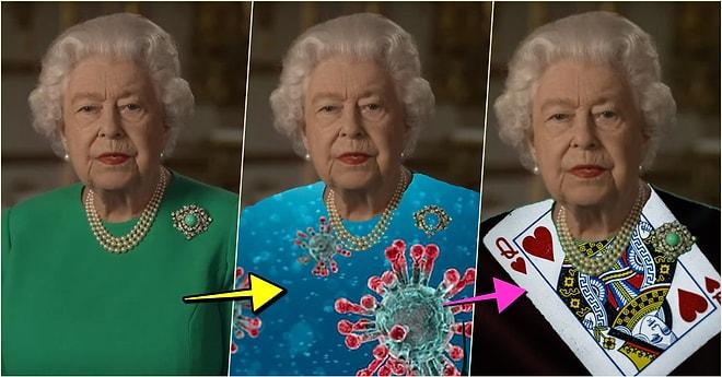 Kraliçe Elizabeth’in Yaptığı Açıklama Sırasında Giydiği Yeşil Elbiseyi Bambaşka Bir Hale Getirerek Yüzümüzde Tebessüm Oluşmasını Sağlayan 25 Kişi