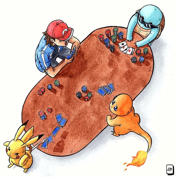 Играйте в покер или другие настольные игры как Эш