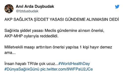 Sabaha Kadar Alkışlasak Ne Fayda? Sağlıkta Şiddet Yasası AKP ve MHP Oylarıyla Meclis Gündemine Alınmadı