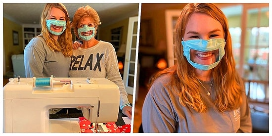21 Yaşındaki Öğrencinin İşitme Engelliler ve Duyma Güçlüğü Yaşayanlar İçin Ürettiği Maskeler Gönülleri Fethetti!