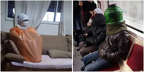 Virüsten Korunmak İçin Aldıkları Önlemlerle İnsanın Ağzını Açık Bıraktıracak 15 Kişi