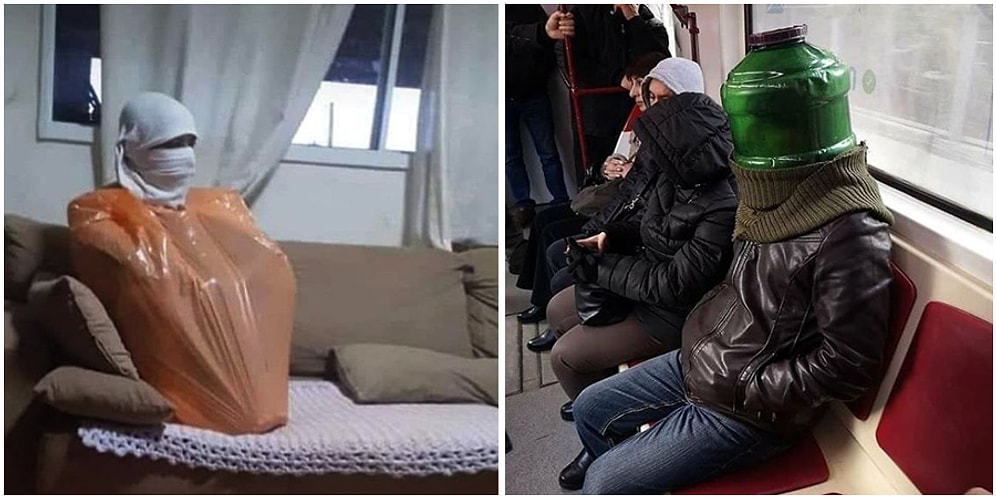 Virüsten Korunmak İçin Aldıkları Önlemlerle İnsanın Ağzını Açık Bıraktıracak 15 Kişi