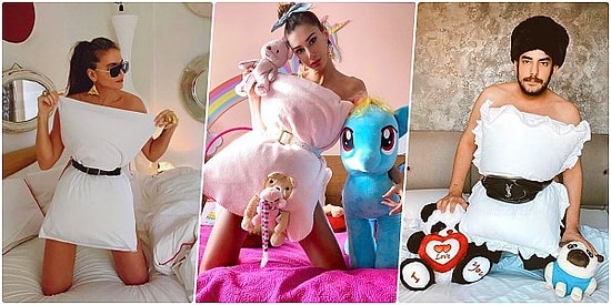 Новый странный тренд во время карантина: Quarantine Pillow Challenge!