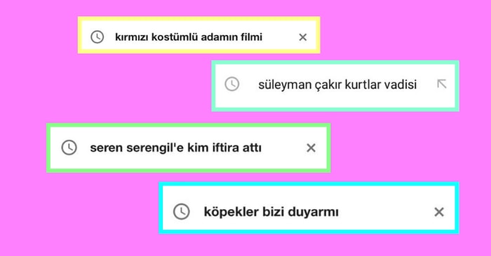 Google Arama Geçmişlerinin Ekran Görüntüsünü Paylaşarak ‘Aman Aman Nereye Geldik’ Dedirten 17 Takipçimiz