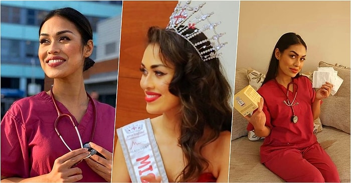 Королева красоты Великобритании вернулась к профессии врача после начала эпидемии коронавируса