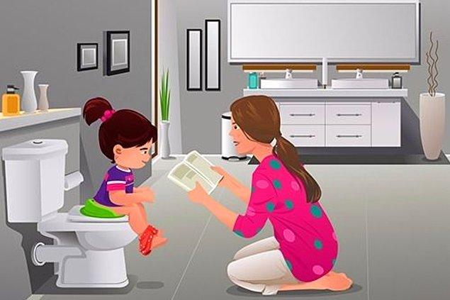 10. Bezi bırakmanın belli bir yaşı yoktur. Çocuğunuz hazır hissetmeden onu tuvalet eğitimi için zorlamayın.