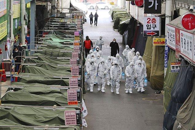 Güney Kore'de sadece 27 yeni vaka tespit edildi