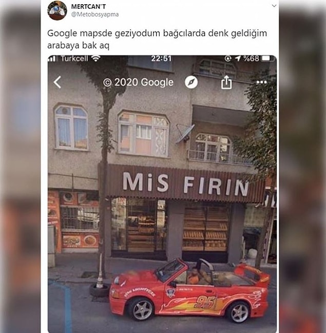 8. Google Maps'te dolaşmak da bir işsizlik belirtisidir.