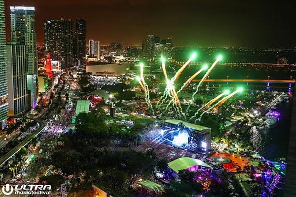 2. Miami Ultra Müzik Festivali de Mart ayında olması planlanıp gerçekleşememiş festivallerden biriydi.