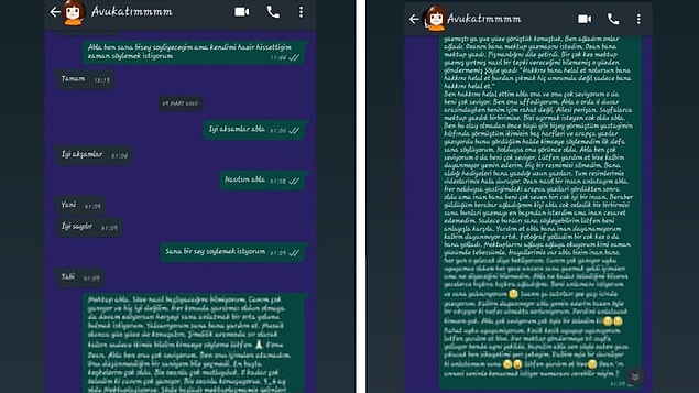 Özek mesajında şunları yazdı: